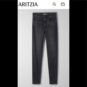 Levis mile high super skinny high waist rise black 26 Levi’s jeans denim pants